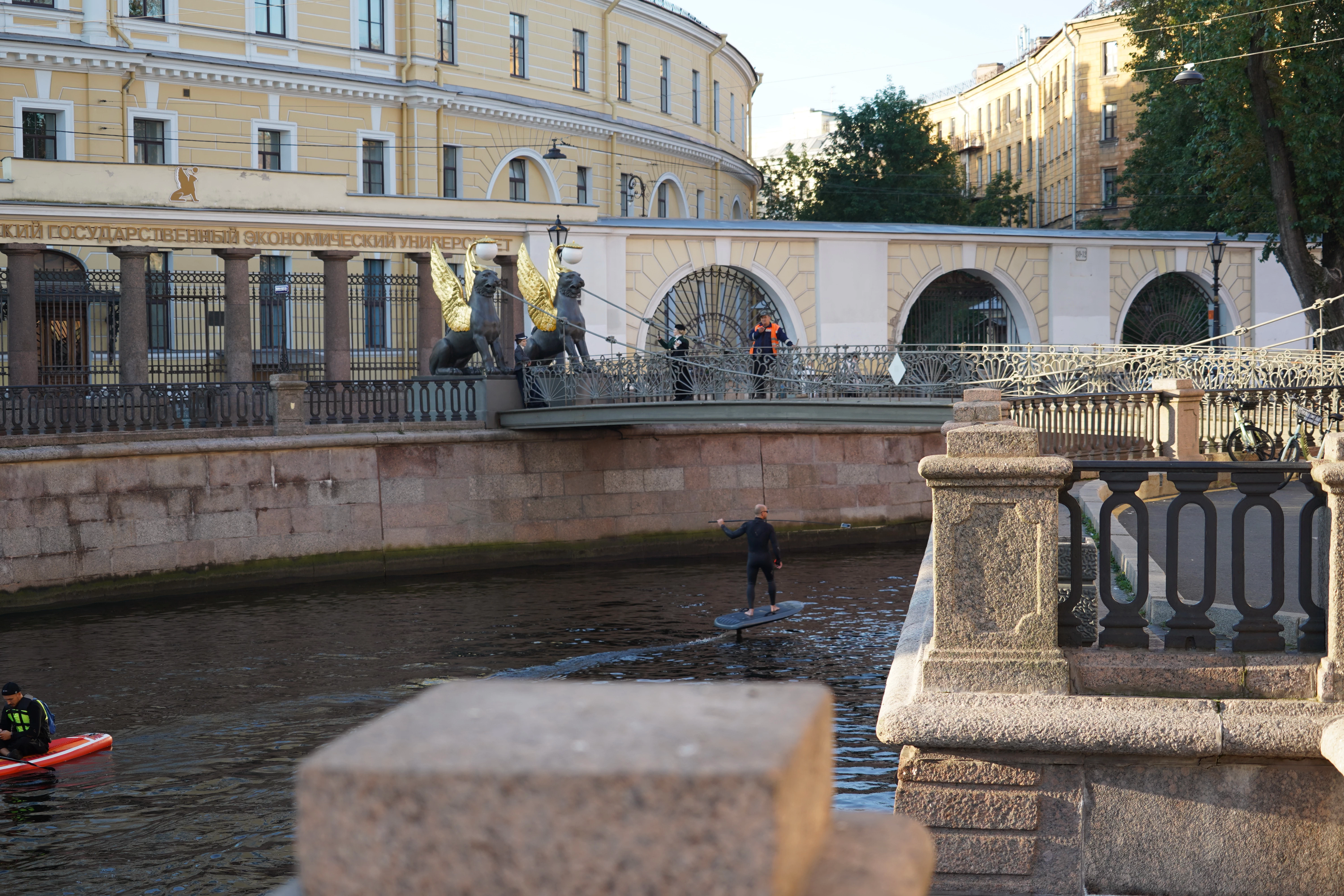 Катание по центру Питера 3