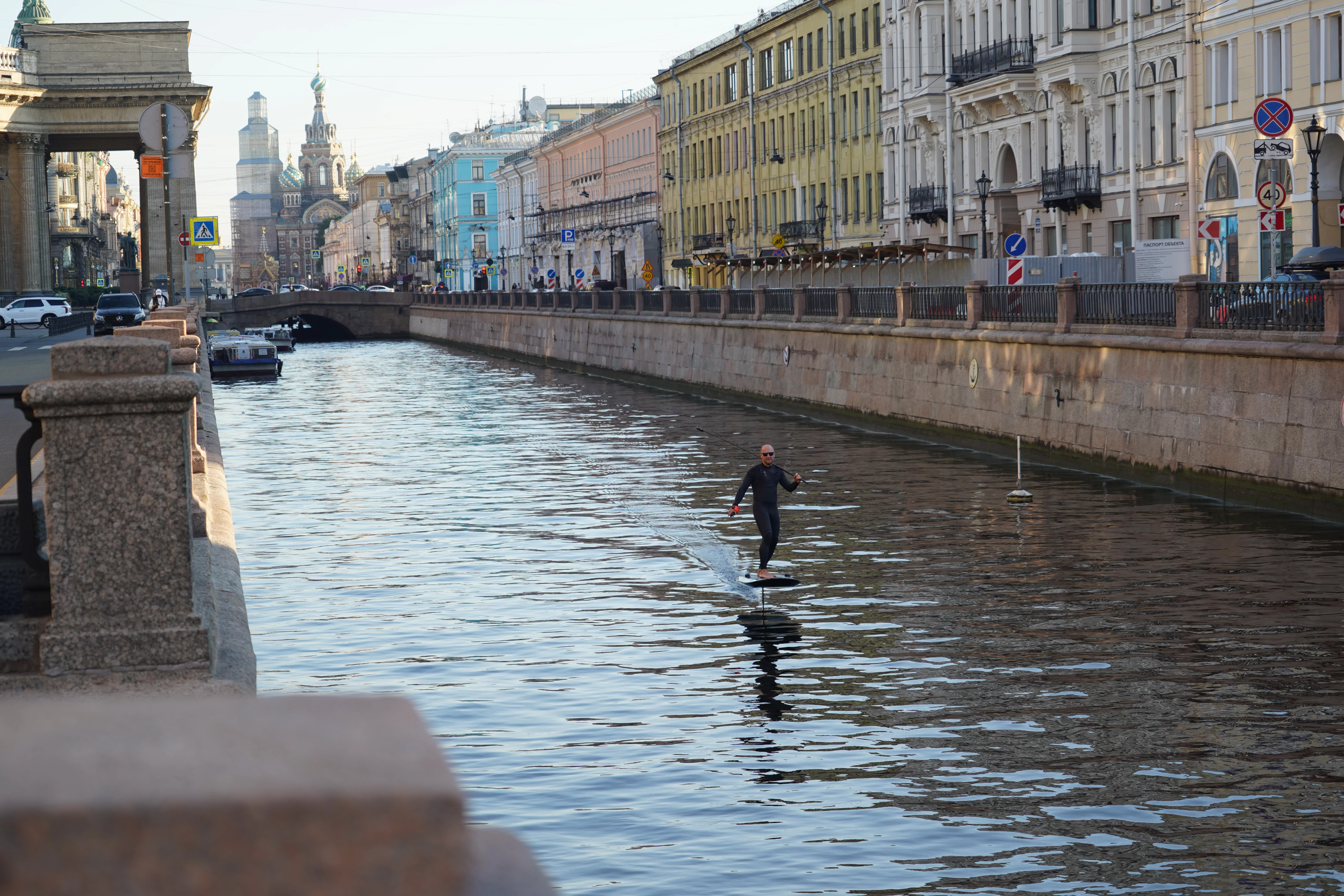 Катание по центру Питера 5